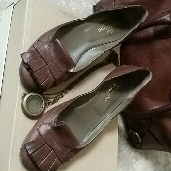 Valentino Shoes | Low Heel Loafer | Poshmark